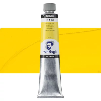 Olejová farba Talens Van Gogh, 200 ml - 268, azo yellow light