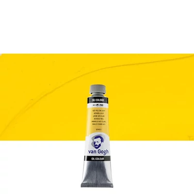 Olejová farba Talens Van Gogh, 40 ml - 268, azo yellow light