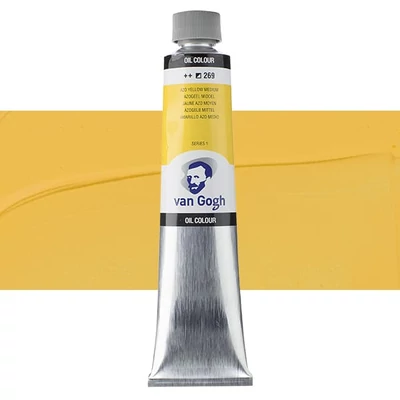 Olejová farba Talens Van Gogh, 200 ml - 269, azo yellow medium