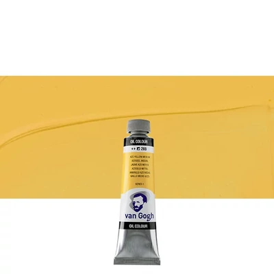 Olejová farba Talens Van Gogh, 40 ml - 269, azo yellow medium