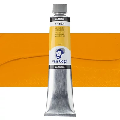 Olejová farba Talens Van Gogh, 200 ml - 270, azo yellow deep