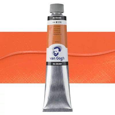 Olejová farba Talens Van Gogh, 200 ml - 276, azo orange