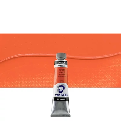 Olejová farba Talens Van Gogh, 40 ml - 276, azo orange