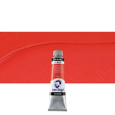 Olejová farba Talens Van Gogh, 40 ml - 303, cadmium red light