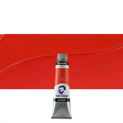 Olejová farba Talens Van Gogh, 40 ml - 311, vermilion