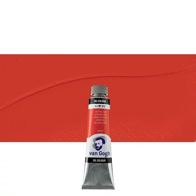 Olejová farba Talens Van Gogh, 40 ml - 312, azo red light