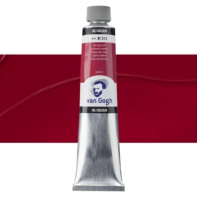 Olejová farba Talens Van Gogh, 200 ml - 313, azo red deep