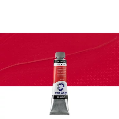 Olejová farba Talens Van Gogh, 40 ml - 314, cadmium red medium