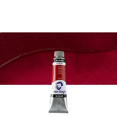 Olejová farba Talens Van Gogh, 40 ml - 318, carmine