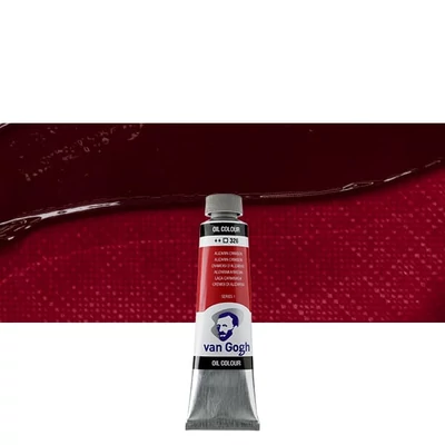 Olejová farba Talens Van Gogh, 40 ml - 326, alizarin crimson