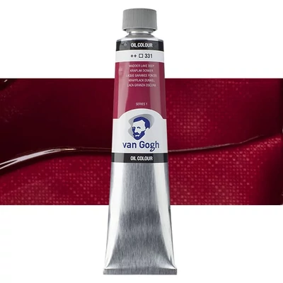 Olejová farba Talens Van Gogh, 200 ml - 331, madder lake deep