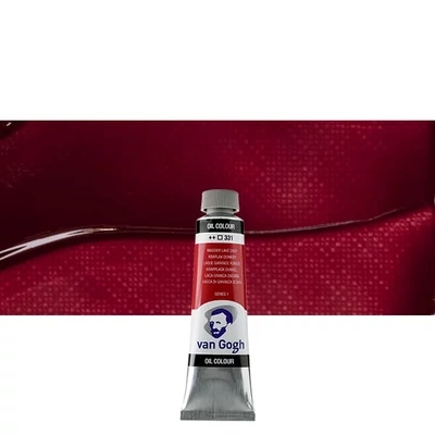 Olejová farba Talens Van Gogh, 40 ml - 331, madder lake deep