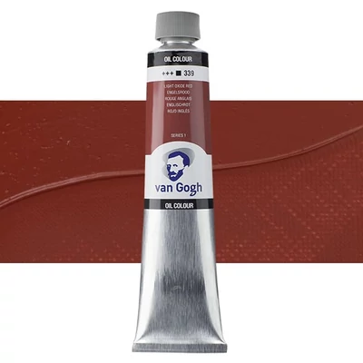 Olejová farba Talens Van Gogh, 200 ml - 339, light oxide red