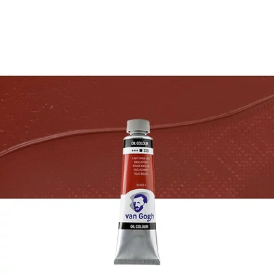 Olejová farba Talens Van Gogh, 40 ml - 339, light oxide red