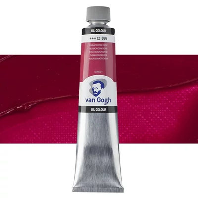 Olejová farba Talens Van Gogh, 200 ml - 366, quinacridone rose