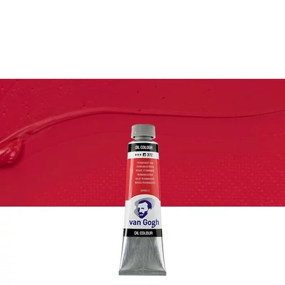 Olejová farba Talens Van Gogh, 40 ml - 372, permanent red