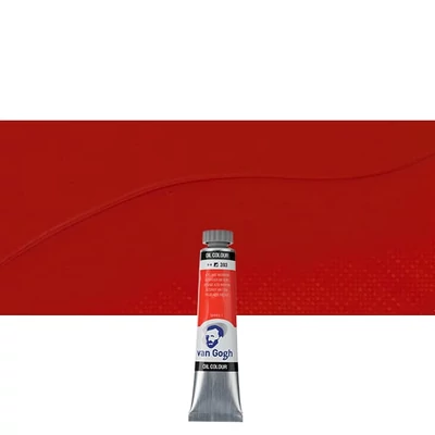 Olejová farba Talens Van Gogh, 20 ml - 393, azo red medium