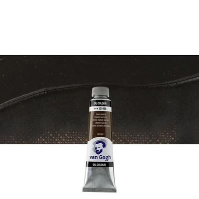 Olejová farba Talens Van Gogh, 40 ml - 408, raw umber