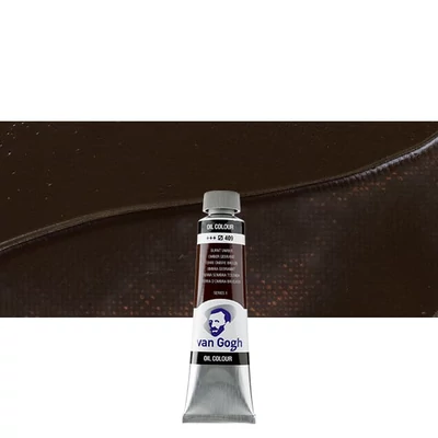 Olejová farba Talens Van Gogh, 40 ml - 409, burnt umber