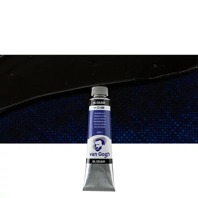 Olejová farba Talens Van Gogh, 40 ml - 508, prussian blue