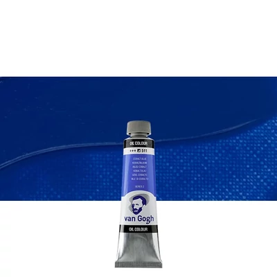 Olejová farba Talens Van Gogh, 40 ml - 511, cobalt blue