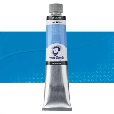Olejová farba Talens Van Gogh, 200 ml - 530, Sevres blue