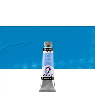 Olejová farba Talens Van Gogh, 40 ml - 530, sèvres blue