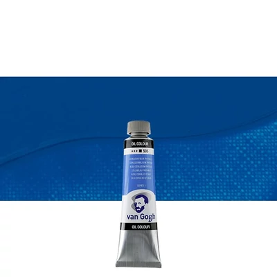 Olejová farba Talens Van Gogh, 40 ml - 535, cerulean blue (phthalo)
