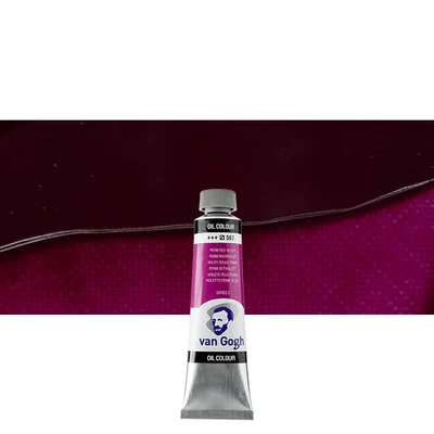 Olejová farba Talens Van Gogh, 40 ml - 567, permanent red violet