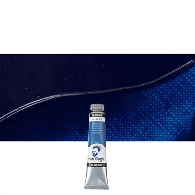 Olejová farba Talens Van Gogh, 20 ml - 570, phthalo blue