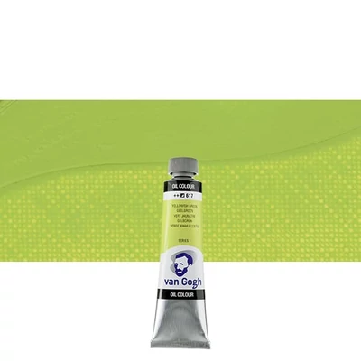Olejová farba Talens Van Gogh, 40 ml - 617, yellowish green