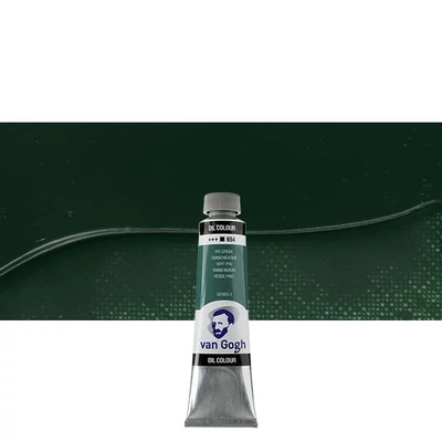 Olejová farba Talens Van Gogh, 40 ml - 654, fir green