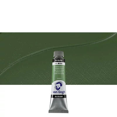 Olejová farba Talens Van Gogh, 40 ml - 668, chromium oxide green