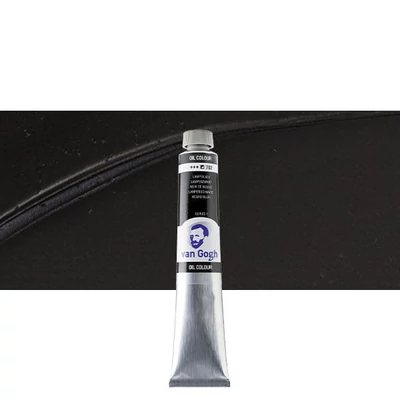 Olejová farba Talens Van Gogh, 60 ml - 702, lamp black