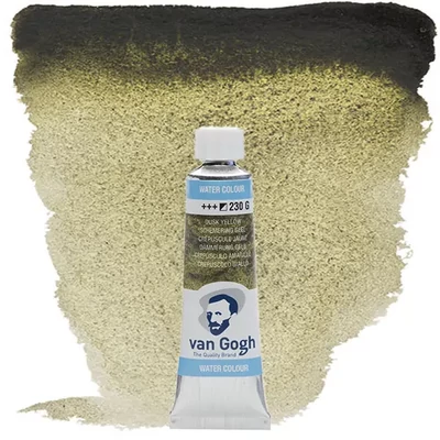 Akvarelová farba v tube Talens Van Gogh, 10 ml - 230, dusk yellow, granulačná