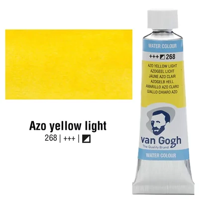 Akvarelová farba v tubeTalens Van Gogh, 10 ml - 268, azo yellow light