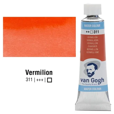 Akvarelová farba v tubeTalens Van Gogh, 10 ml - 311, vermilion