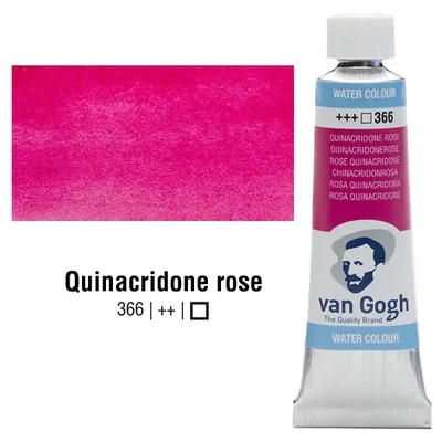 Akvarelová farba v tubeTalens Van Gogh, 10 ml - 366, quinacridone rose
