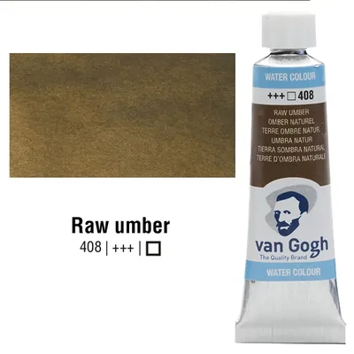 Akvarelová farba v tubeTalens Van Gogh, 10 ml - 408, raw umber