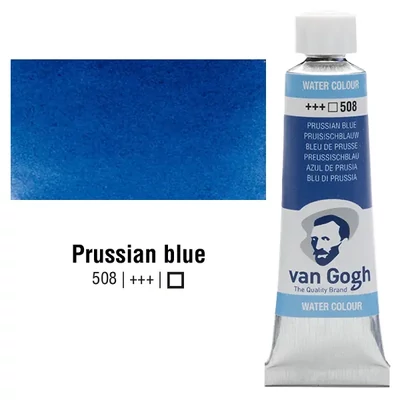 Akvarelová farba v tubeTalens Van Gogh, 10 ml - 508, prussian blue