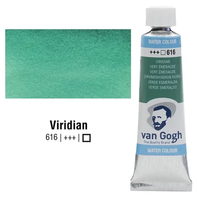Akvarelová farba v tubeTalens Van Gogh, 10 ml - 616, viridian