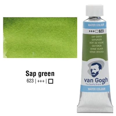 Akvarelová farba v tubeTalens Van Gogh, 10 ml - 623, sap green