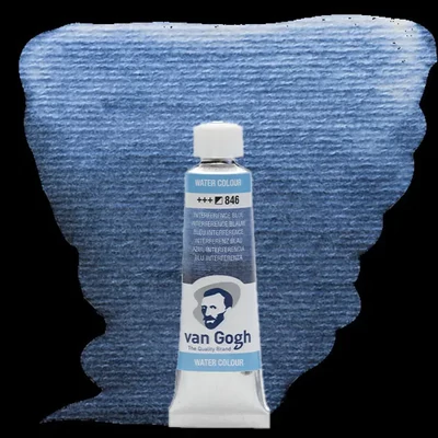 Akvarelová farba v tube Talens Van Gogh, 10 ml - 846, interference blue