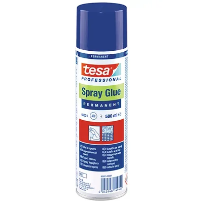 Lepidlo v spreji, Tesa, 500 ml - dlhotrvajúci