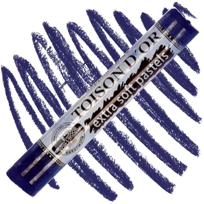Extra jemný suchý pastel Toison d'Or 8550 - 140, sapphire blue