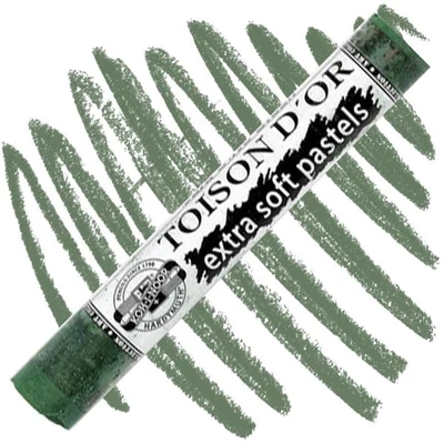 Extra jemný suchý pastel Toison d&#039;Or 8550 - 151, olive green dark