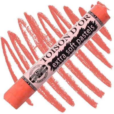 Extra jemný suchý pastel Toison d'Or 8550 - 165, coral red