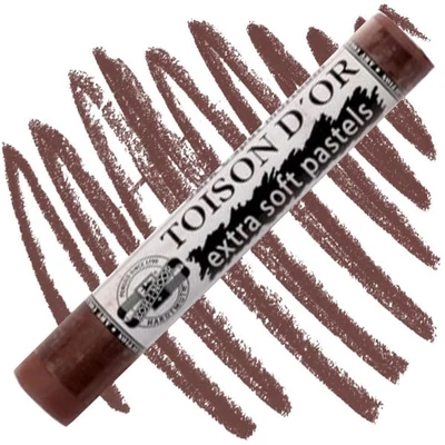 Extra jemný suchý pastel Toison d'Or 8550 - 214, caput mortuum dark