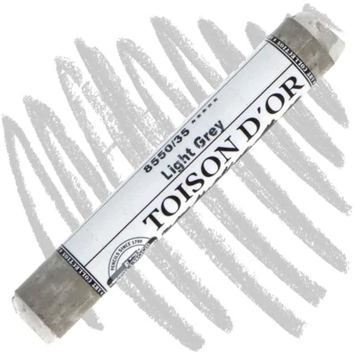 Extra jemný suchý pastel Toison d'Or 8550 - 35, light grey