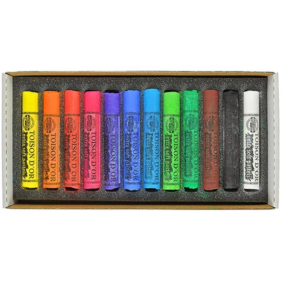 Extra jemný suchý pastel v sade Toison d&#039;Or 8550 - 12 ks